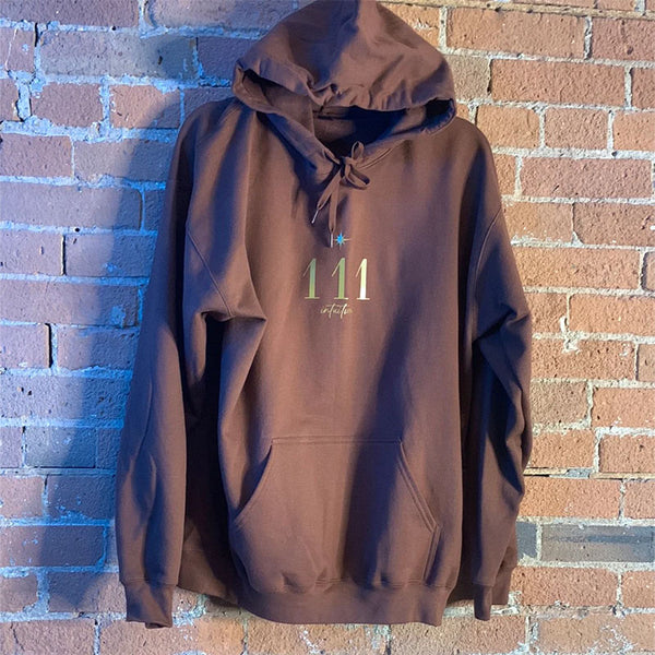Cocoa colored hoodie to upgrade your style