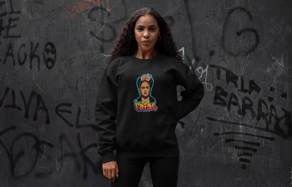 Essential Frida Cotton Crewneck Sweatshirt - Versatile Unisex Fit